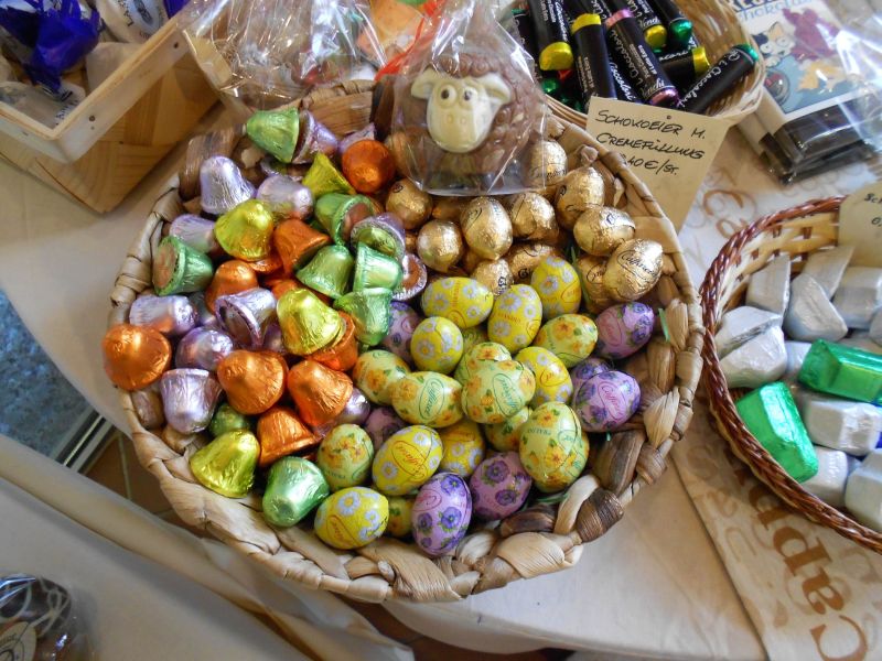 Schokoladenpräsente zu Ostern, Osterpräsente aus Schokolade in Dresden